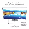 CLUB3D USB Type C + HDMI™ + MiniDisplayPort™ 1.2 zu HDMI™ 4K60Hz HDR M/M Aktiver Adapter 32AWG