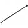 StarTech.com CBMZT6B Kabelbinder, 100er-Pack, 15 cm (6 Zoll), 3 mm (1/8 Zoll) breit, 39 mm Bündeldurchmesser, 18 kg (40 lb) Zugfestigkeit, selbstsichernd aus Nylon 66 mit gebogener Spitze, 94V-2/UL, Schwarz, TAA