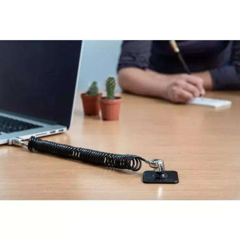 Sicherheitskabelschloss Compulocks CL02H Dual Head Coiled T-bar