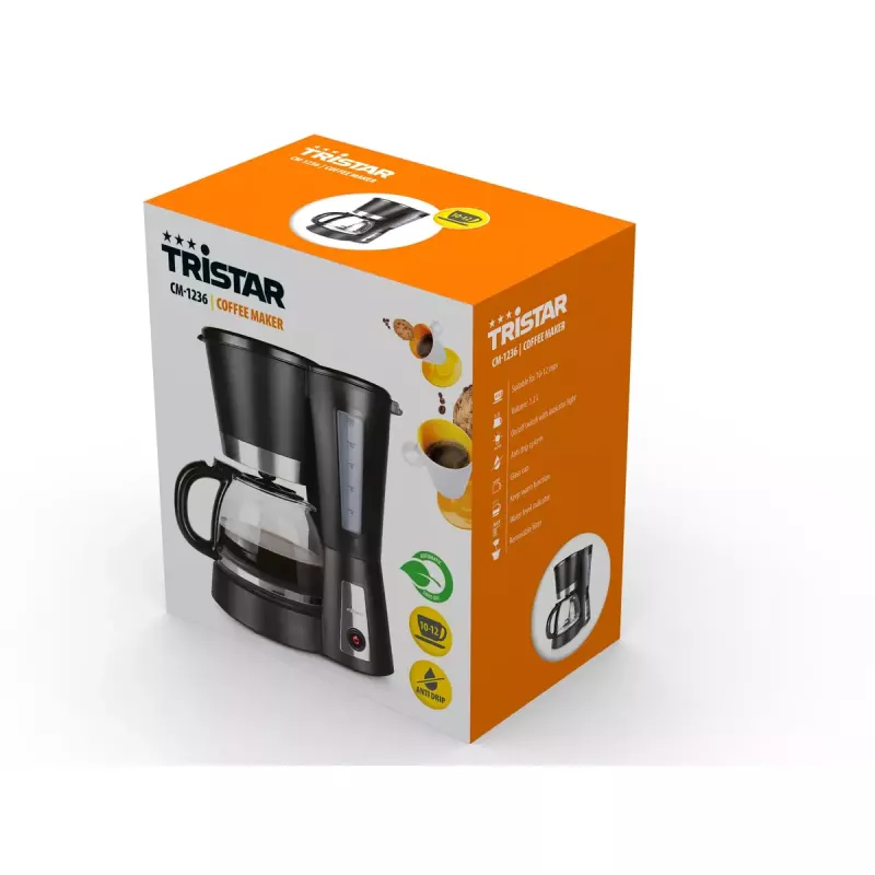 Drip-Kaffeemaschine Tristar 1,2 L CM-1236