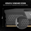 Corsair Vengeance 48 GB (2x24 GB) DDR5-6000 CL30 Speicher-Kit, Grau