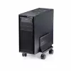 StarTech.com CPUMOBILESTND Computer-Tower-Wagen mit Rollen, verstellbar, Stahl, Schwarz