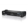 ATEN 2-Port USB DVI Dual Link KVM-Switch mit Audio & USB 2.0 Hub (KVM-Kabel inklusive)