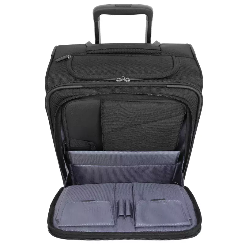 Targus Corporate Traveller CUCT04R 4-Rad-Trolley, 15,6 Zoll, Schwarz