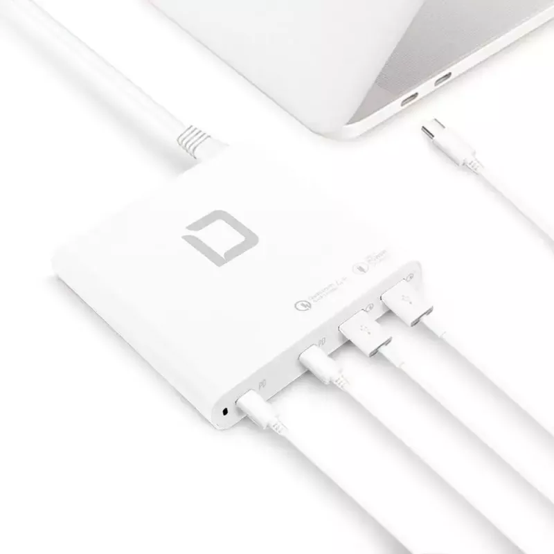 DICOTA Laptop-Ladegerät Universal PRO USB-C, 120 W, weiß