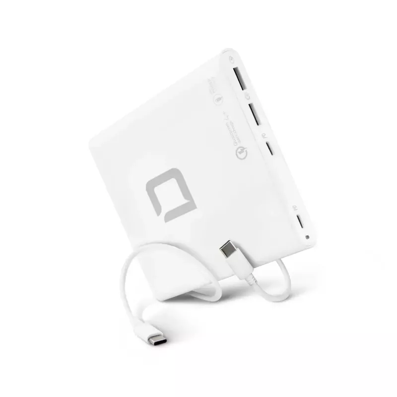 DICOTA Laptop-Ladegerät Universal PRO USB-C, 120 W, weiß