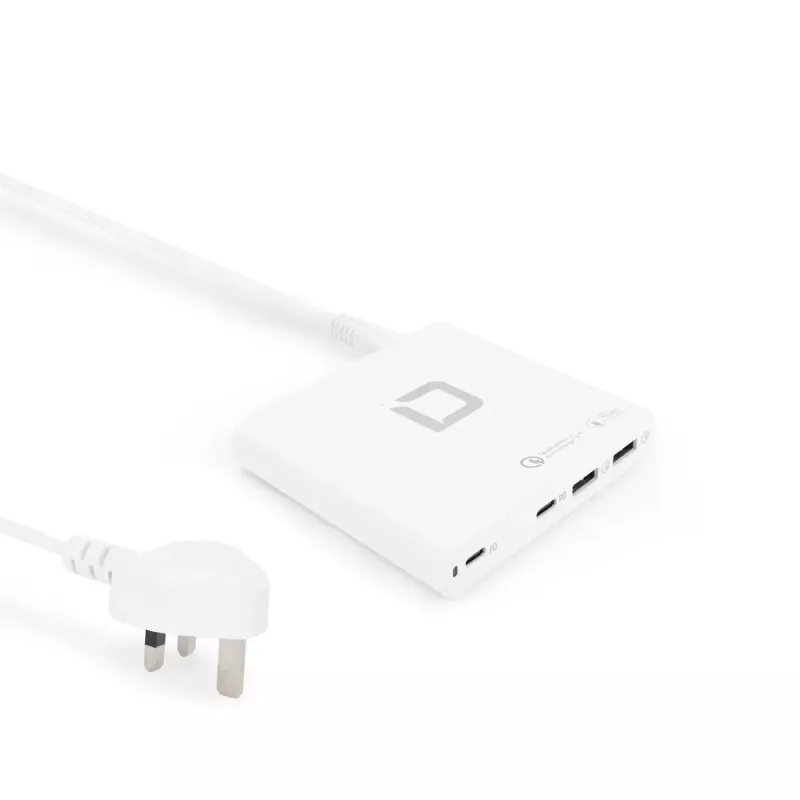 DICOTA Laptop-Ladegerät Universal PRO USB-C, 120 W, weiß