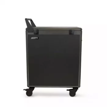 Tragbarer Gerätemanagement-Wagen DICOTA D32005 Schwarz Bodenaufstellung