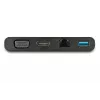 StarTech.com DKT30CHVCM USB-C Multiport-Adapter, HDMI 4K / VGA, Gigabit Ethernet, USB 3.0 USB-A