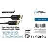 Microconnect DP-MMG-2500V1.4OP DisplayPort-Kabel 25 m Schwarz