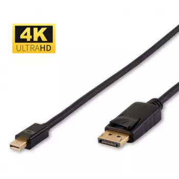 Microconnect DP-MMG-300MB DisplayPort-Kabel 3 m Mini DisplayPort Schwarz