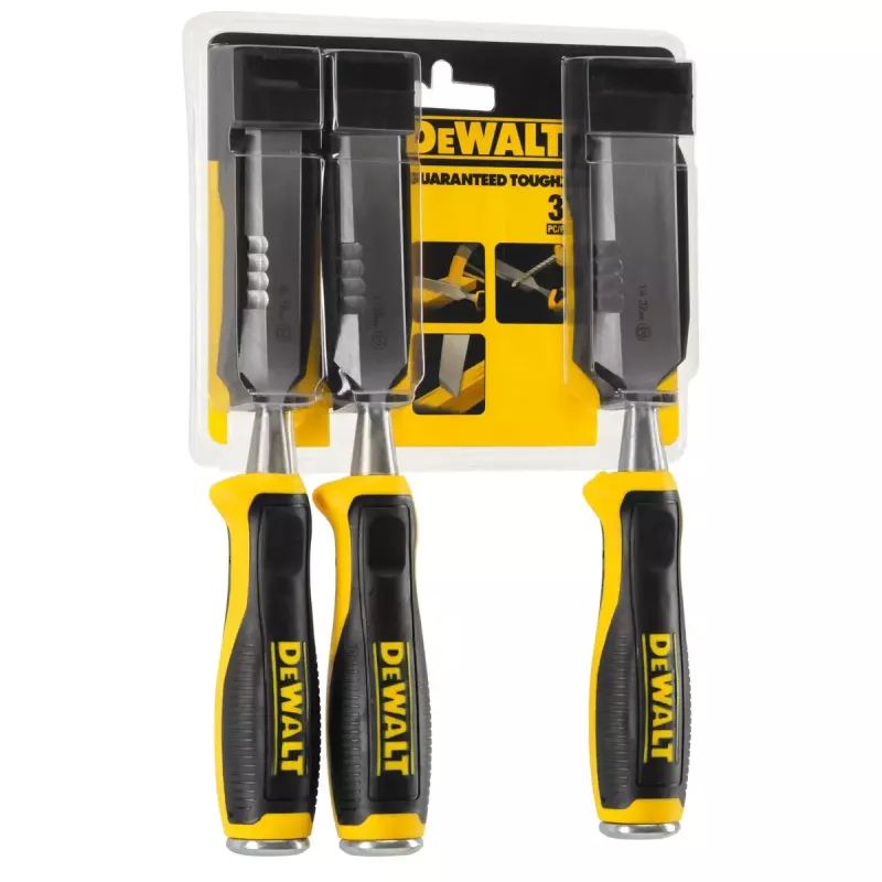 DeWalt DWHT0-16148 Stechbeitel-Set, 3-tlg., 18/25/32 mm