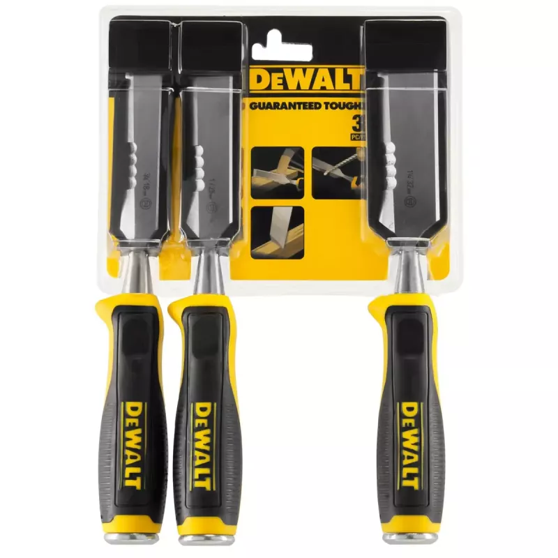 DeWalt DWHT0-16148 Stechbeitel-Set, 3-tlg., 18/25/32 mm