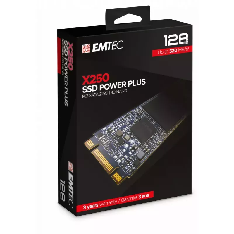 SSD-Laufwerk Emtec 128 GB M.2 Serial ATA III X250