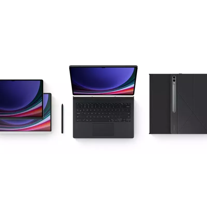 Samsung EF-BX910PWEGWW Smart Book Cover für Galaxy Tab S9 Ultra / S10 Ultra, weiß