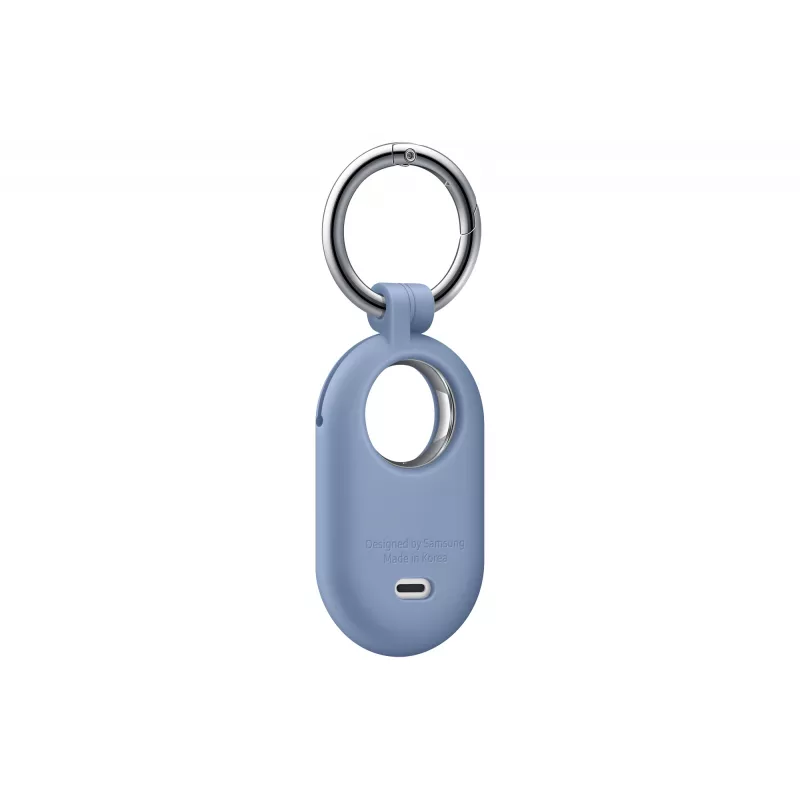 Samsung EF-PT560CLEGWW Silikonhülle mit Karabinerring für Galaxy SmartTag2, blau