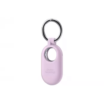 Samsung Silikon Case mit Karabinerring für Galaxy SmartTag2, lavendel, EF-PT560CVEGWW