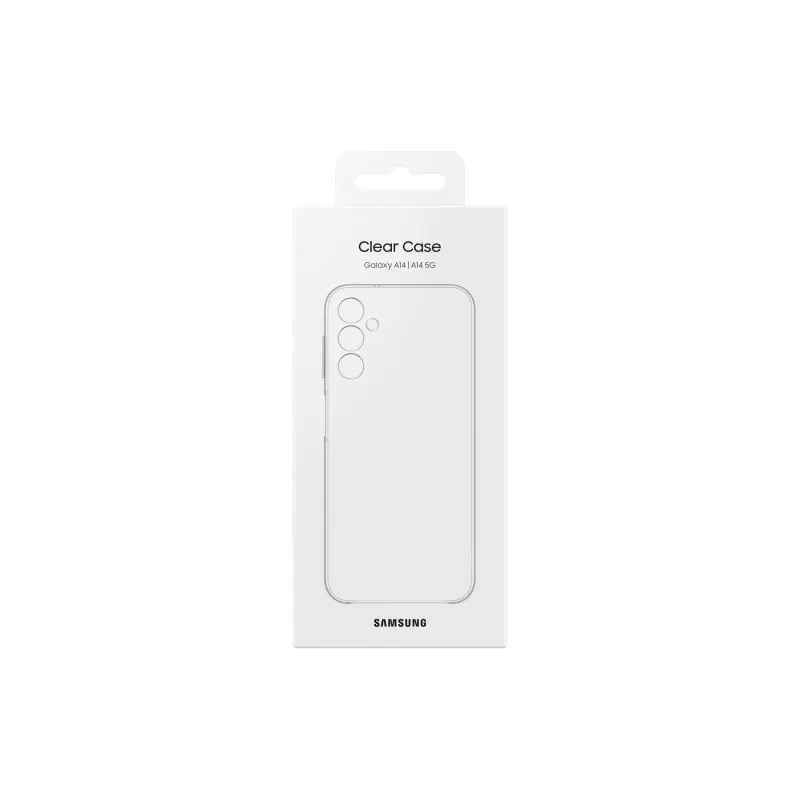 Samsung EF-QA146CTEGWW Clear Cover Hülle für Galaxy A14 / A14 5G, transparent