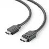 ALOGIC DisplayPort-auf-HDMI-Kabel 3m EL2DPHD-03 Hohe Qualität