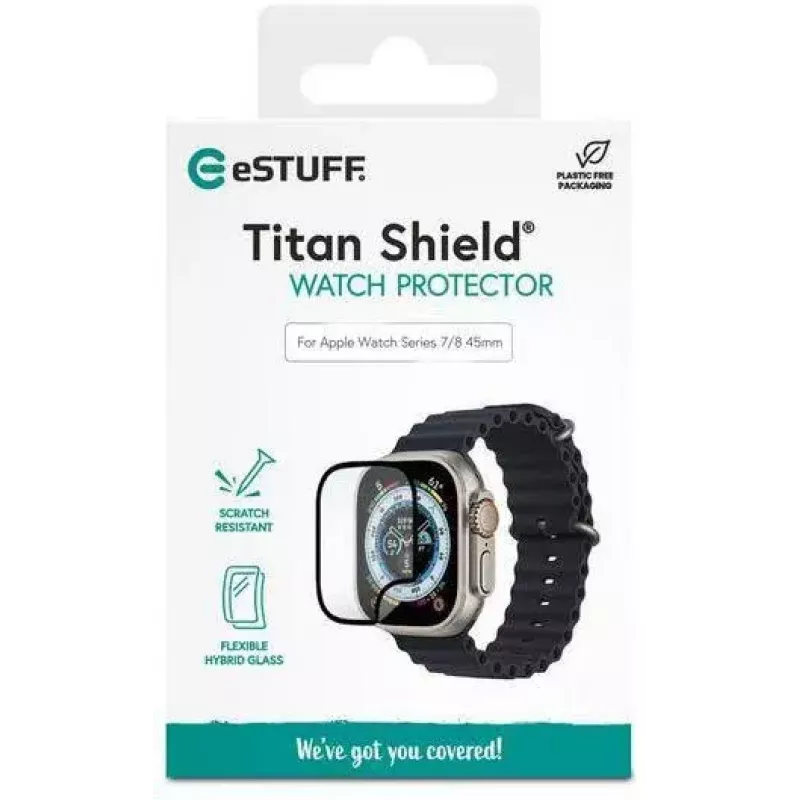 Display-Schutzfolie eSTUFF ES501020 für Apple Watch Series 6 7 8