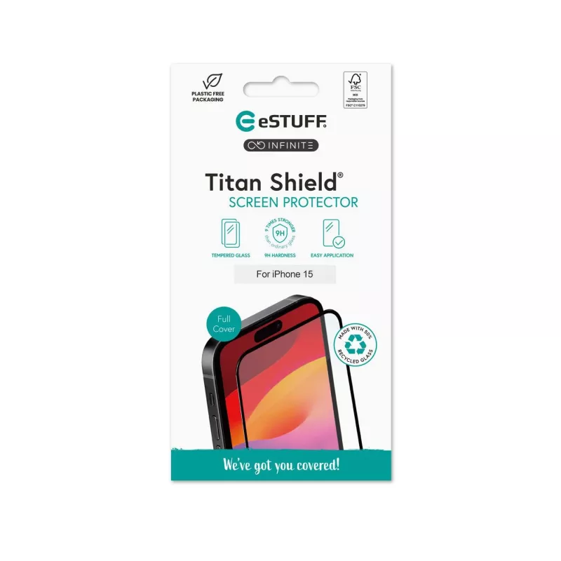 eSTUFF ES501401 Mobiltelefon Displayschutzfolie Klarer Displayschutz Apple 1 Stk.
