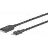 eSTUFF ES601165 Lightning-Kabel 1,5 m Grau