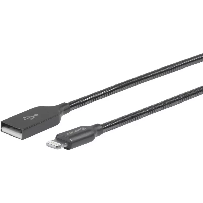 eSTUFF ES601165 Lightning-Kabel 1,5 m Grau