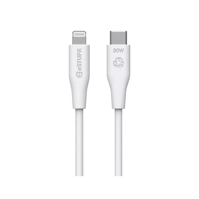 Lightning-Kabel eSTUFF ES602270 3m USB-C 2,4A Weiß