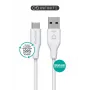 eSTUFF ES605270 USB-Kabel USB 2.0 2 m USB-C USB-A Weiß