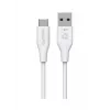 eSTUFF ES605270 USB-Kabel USB 2.0 2 m USB-C USB-A Weiß