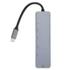 eSTUFF ES623012 Laptop-Dockingstation/Port-Replikator USB 3.2 Gen 1 (3.1 Gen 1) Type-C Grau