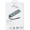 eSTUFF ES623012 Laptop-Dockingstation/Port-Replikator USB 3.2 Gen 1 (3.1 Gen 1) Type-C Grau