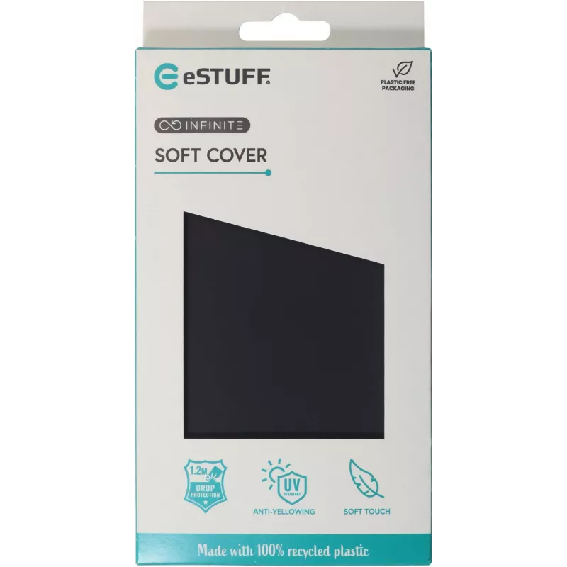 Handyhülle eSTUFF ES67101029 Schwarz Apple Kompatibilität