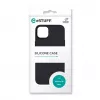 eSTUFF Infinite Riga ES67120026 Handyhülle für iPhone 15 Plus, MagSafe-kompatibel, Silikon, Polycarbonat, Schwarz