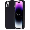eSTUFF Infinite Riga ES67120026 Handyhülle für iPhone 15 Plus, MagSafe-kompatibel, Silikon, Polycarbonat, Schwarz
