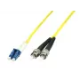 Microconnect FIB411002 InfiniBand/Lichtwellenleiterkabel 2 m LC ST Gelb
