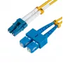 Microconnect FIB421003 InfiniBand/Glasfaserkabel 3 m LC SC Gelb