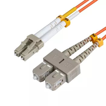Microconnect FIB422002-2 InfiniBand/Glasfaserkabel 2 m LC SC Orange