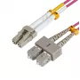 Microconnect FIB422005P InfiniBand/Glasfaserkabel 5 m LC SC Violett