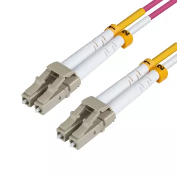 Microconnect FIB440420P InfiniBand/Glasfaserkabel 20 m LC Violett