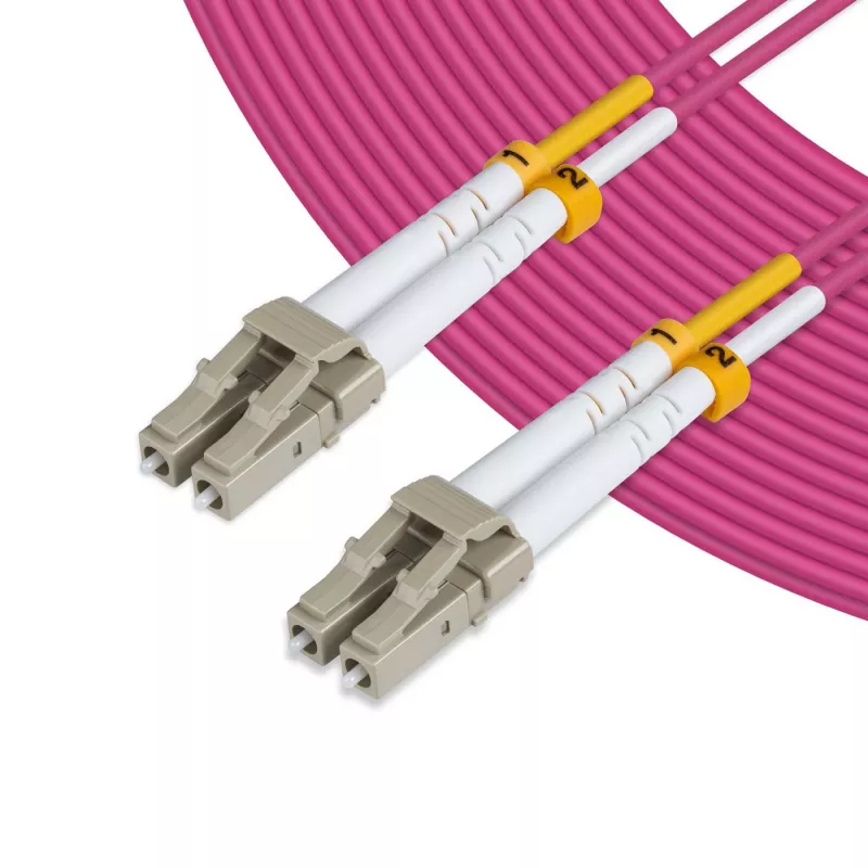 Microconnect FIB440425P InfiniBand/Glasfaserkabel 25 m LC Violett