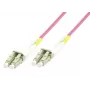 MicroConnect FIB440450P Glasfaser-Patchkabel, LC/UPC-LC/UPC, 50 m, OM4 50/125 µm