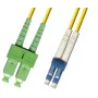 Microconnect FIB841003 InfiniBand/Glasfaserkabel 3 m SC LC Gelb