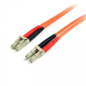 StarTech.com 2m Glasfaserkabel – Multimode Duplex 62,5/125 LSZH Glasfaser-Patchkabel – LC/LC