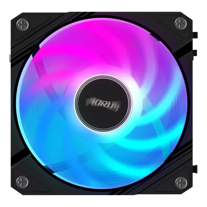 Gigabyte AORUS EZ CHAIN FAN 120 Gehäuselüfter, 120 mm, Schwarz, GP-ECFAN1201