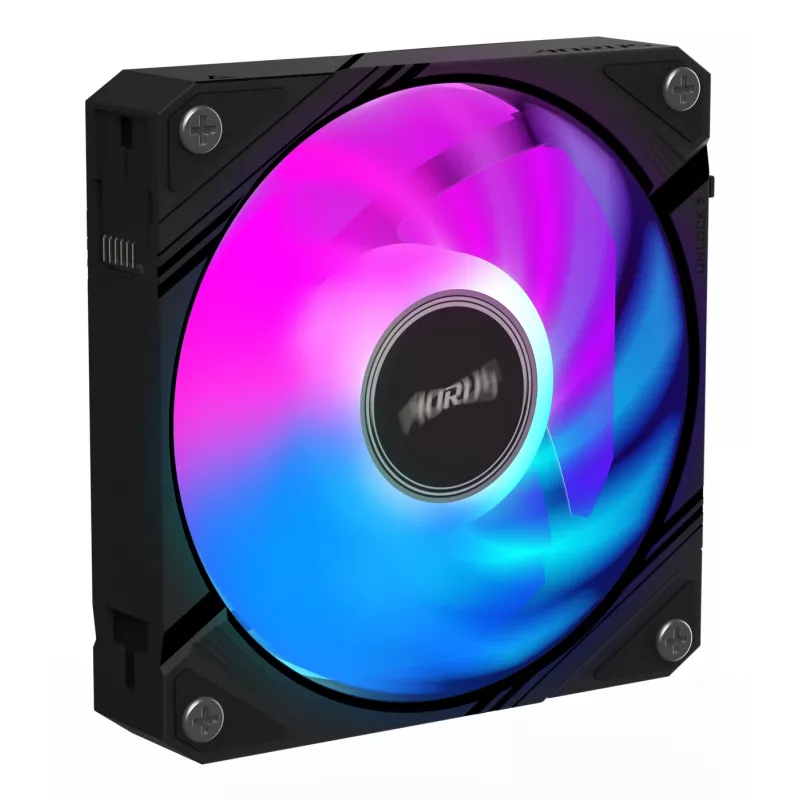 Gigabyte AORUS EZ CHAIN FAN 120 Gehäuselüfter, 120 mm, Schwarz, GP-ECFAN1201