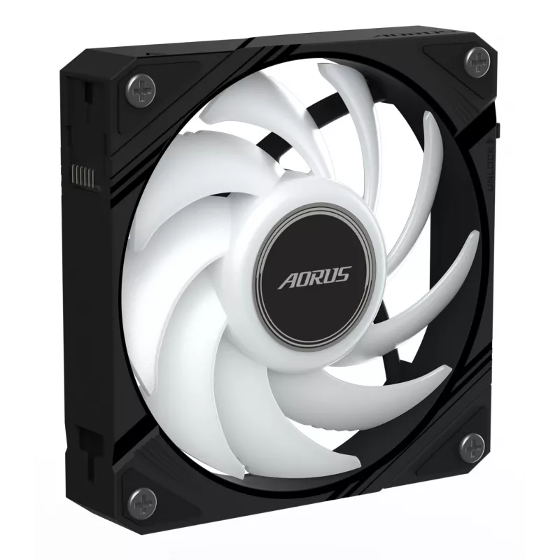 Gigabyte AORUS EZ CHAIN FAN 120 Gehäuselüfter, 120 mm, Schwarz, GP-ECFAN1201