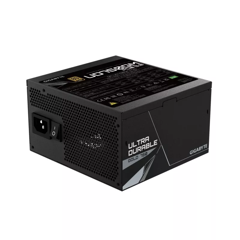 GIGABYTE UD750GM PG5 Netzteil 750 W 20+4 Pin ATX ATX Schwarz