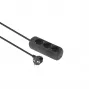 Microconnect GRU003B-WOS Stromverlängerung 1,5 m 3 AC-Ausgänge Innenbereich Schwarz