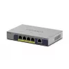 Unmanaged 5-Port PoE Switch Netgear GS105P 1Gb Ethernet mit Power over Ethernet (GS105P-300EUS)